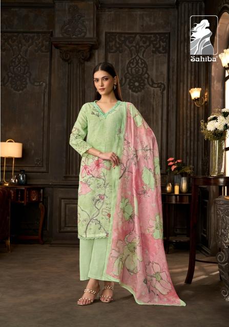 Sahiba manzar dress material wholesale dealer in chickpet bangalore